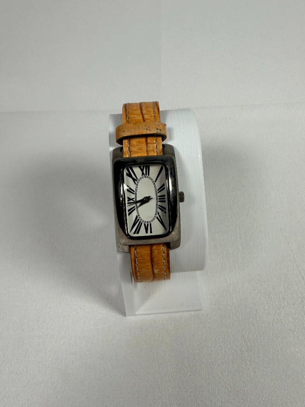 Coldwater Creek Women's Rectangular Tank Style Quartz Watch Roman Numerals
